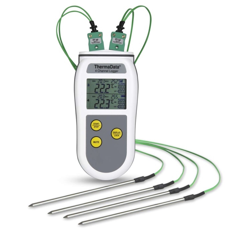 英国ETI 291-401 THERMADATA® 四通道温度记录仪